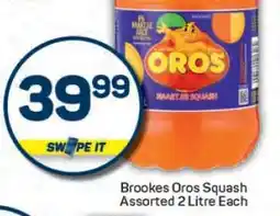 Pick n Pay Brookes Oros Squash Assorted 2 Litre Each offer