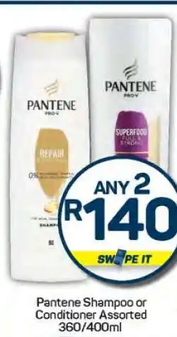 Pick n Pay Pantene Shampoo or Conditioner Assorted offer