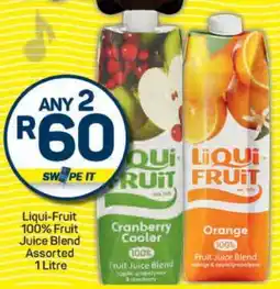 Pick n Pay LIQUI-FRUIT 100% Fruit Juice Blend Assorted offer