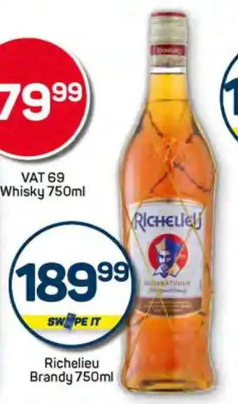 Pick n Pay Richelieu Brandy 750ml offer