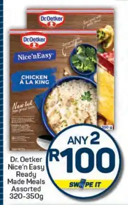 Pick n Pay Dr. Oetker Nice ‘n Easy Ready Made Meals Assorted offer