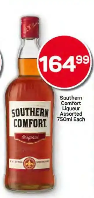 Pick n Pay Southern Comfort Liqueur Assorted 750ml Each offer
