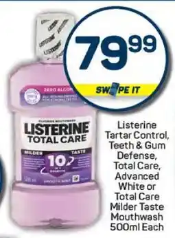 Pick n Pay Listerine Total Care offer