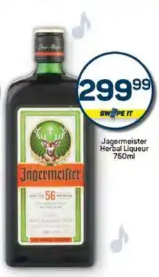 Pick n Pay Jagermeister Herbal Liqueur 750ml offer