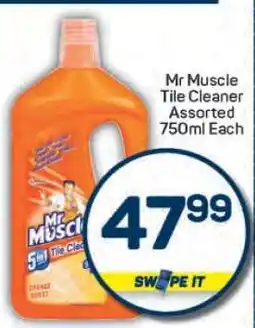 Pick n Pay Mr Muscle Tile Cleaner Assorted-750ml Each offer
