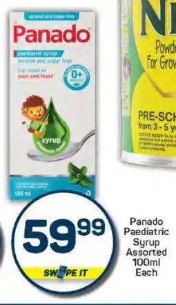 Pick n Pay Panado Paediatric Syrup Assorted offer