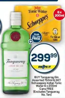 Pick n Pay Tanqueray Gin Assorted 750ml offer