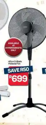 Pick n Pay 40cm 5-Blade Pedestal Fan offer