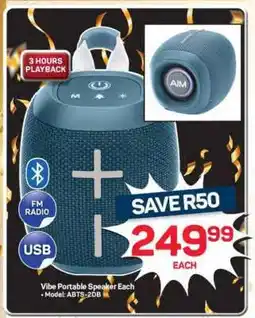 Pick n Pay Vibe Portable Speaker Each offer
