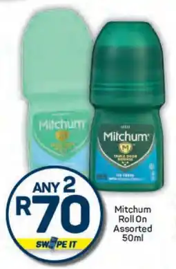 Pick n Pay Mitchum Roll On Assorted 50ml offer