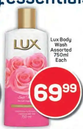 Pick n Pay Lux Body Wash Assorted 750ml Each offer