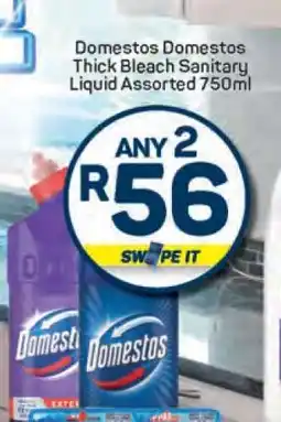 Pick n Pay Domestos Domestos Thick Bleach Sanitary Liquid Assorted 750ml offer