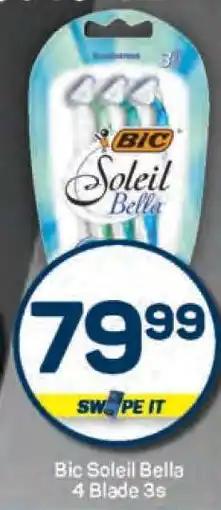 Pick n Pay Bic Soleil Bella 4 Blade 3s offer
