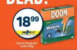 Pick n Pay Doom Mosquito Coils 125g offer