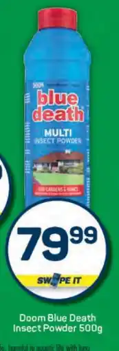 Pick n Pay Doom Blue Death Insect Powder 500g offer