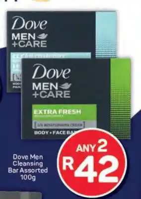 Pick n Pay Dove Men Cleansing Bar Assorted 100g offer