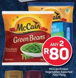 Pick n Pay McCain Frozen Vegetables Assorted 700/750g offer