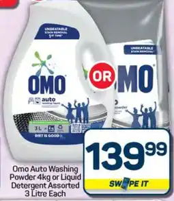 Pick n Pay Hypermarket OMO Auto Washing Powder or Liquid Detergent offer