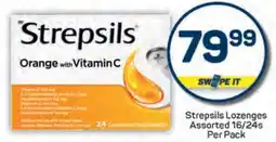 Pick n Pay Strepsils Lozenges Assorted 16/24s Per Pack offer