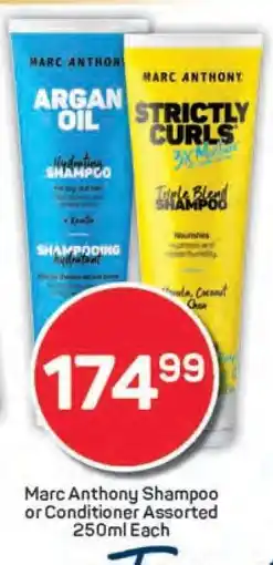Pick n Pay Marc Anthony Shampoo or Conditioner Assorted 250ml Each offer