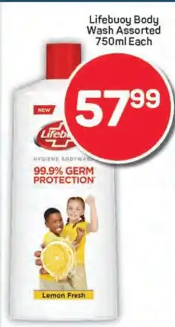 Pick n Pay Lifebuoy Body Wash Assorted 750ml Each offer