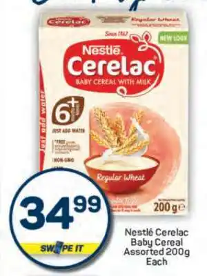 Pick n Pay Nestlé Cerelac Baby Cereal Assorted 200g Each offer
