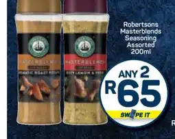 Pick n Pay Robertsons Masterblends Seasoning Assorted 200ml offer