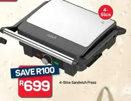 Pick n Pay 4-Slice Sandwich Press offer