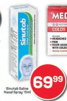Pick n Pay Sinutab Saline Nasal Spray 15ml offer