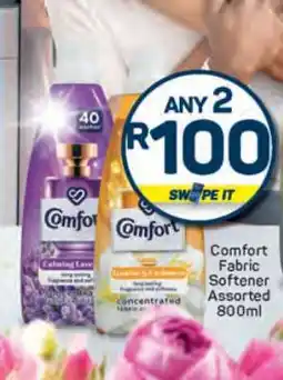 Pick n Pay Comfort Fabric Softener Assorted 800ml offer