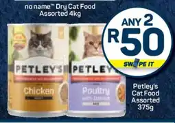 Pick n Pay Petley's Cat Food Assorted 375g offer