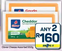 Pick n Pay Hypermarket Clover Cheese Assorted 550g offer
