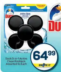 Pick n Pay Duck 3-in-1 Active Clean Rimblock Assorted 5s Each offer