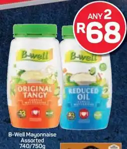 Pick n Pay B-Well Mayonnaise Assorted 740/750g offer