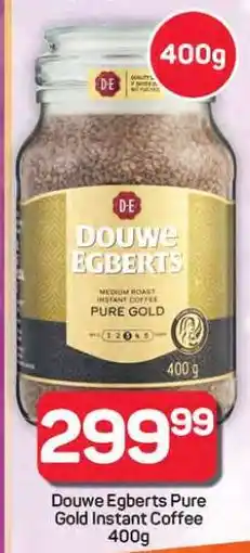 Pick n Pay Hypermarket Douwe Egberts Pure Gold Instant Coffee 400g offer