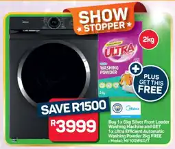 Pick n Pay Hypermarket 6kg Silver Front Loader Washing Machine offer