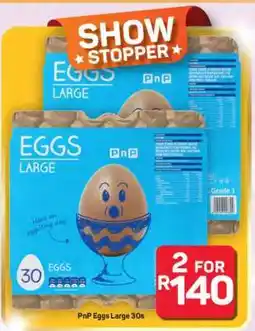 Pick n Pay Hypermarket PnP Eggs Large 30s offer