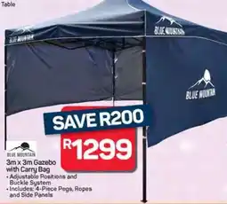Pick n Pay Hypermarket 3m x 3m Gazebo with Carry Bag offer