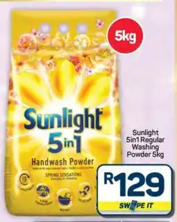 Pick n Pay Hypermarket Sunlight 5in1 Regular Washing Powder 5kg offer