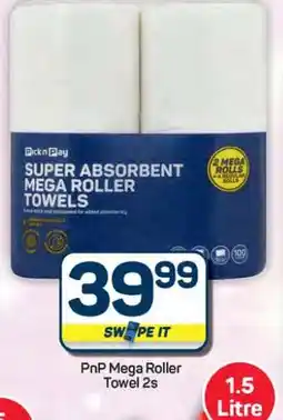 Pick n Pay Hypermarket PnP Mega Roller Towel 2s offer