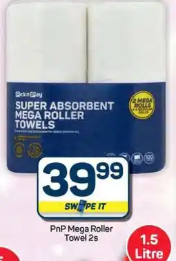 Pick n Pay Hypermarket PnP Mega Roller Towel 2s offer