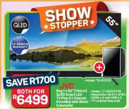 Pick n Pay Hypermarket JVC 55 QLED Smart LED TV offer