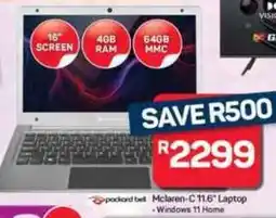 Pick n Pay Hypermarket Packard Bell Mclaren-C 11.6" Laptop offer