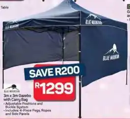 Pick n Pay Hypermarket Blue Mountain Gazebo with Carry Bag offer