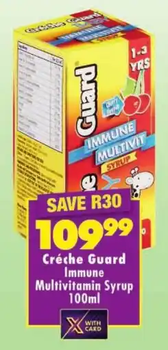 Shoprite Créche Guard Immune Multivitamin Syrup offer