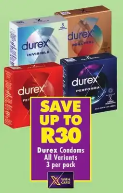 Shoprite Durex Condoms All Variants offer