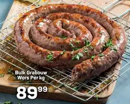 Pick n Pay Hypermarket Bulk Grabouw Wors offer