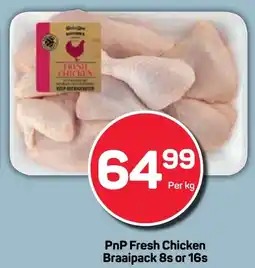 Pick n Pay Hypermarket PnP Fresh Chicken Braaipack offer