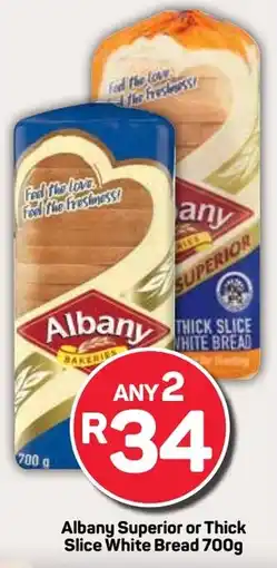 Pick n Pay Hypermarket Albany Superior or Thick Slice White Bread offer