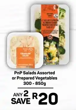 Pick n Pay Hypermarket PnP Salads Assorted or Prepared Vegetables offer